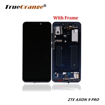 

Original Amoled display For ZTE Axon 9 Pro lcd display oled+touch screen Digitizer assembly parts with frame