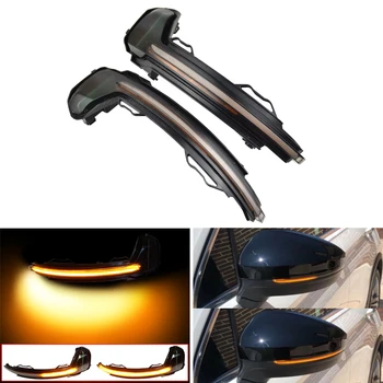 

For Volkswagen For VW Tiguan MK2 II R 5N 2017 2018 LED Dynamic Turn Signal Blinker Sequential Side Mirror Indicator Light Lamp