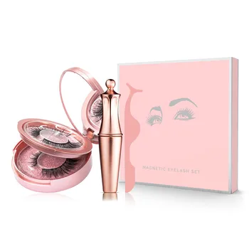 

Genailish magnetic eyeliner magnetic eyeashes kit waterproof long lasting eyeliner with 5 magnets eyeashes false eyelash EY-Doha