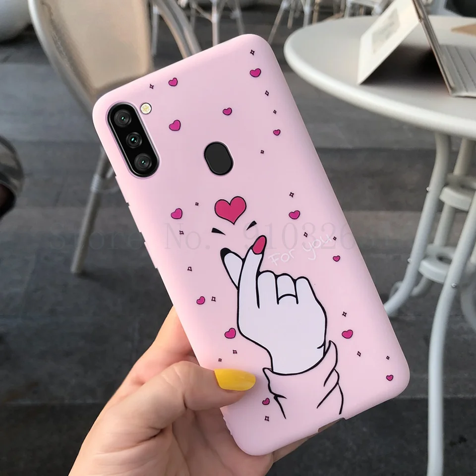 Shockproof Cartoon Silicone Phone Case For Samsung Galaxy A11 A 11 SM-A115F/DS 6.4