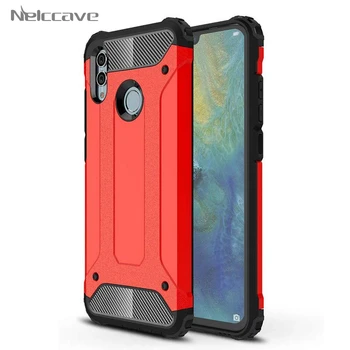 

1000 Pieces Armor Phone Case For Huawei Y9 Prime Y6 Pro 2019 Y5 2018 Y7 P Smart Plus Magic 2 Shockproof Hybrid Dual Layer Cover