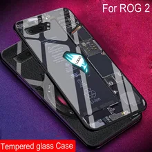 Роскошный Ретро-чехол из закаленного стекла для Asus ROG Phone 2, Защитные чехлы для Asus ROG Phone II ROG Phone 2, чехол