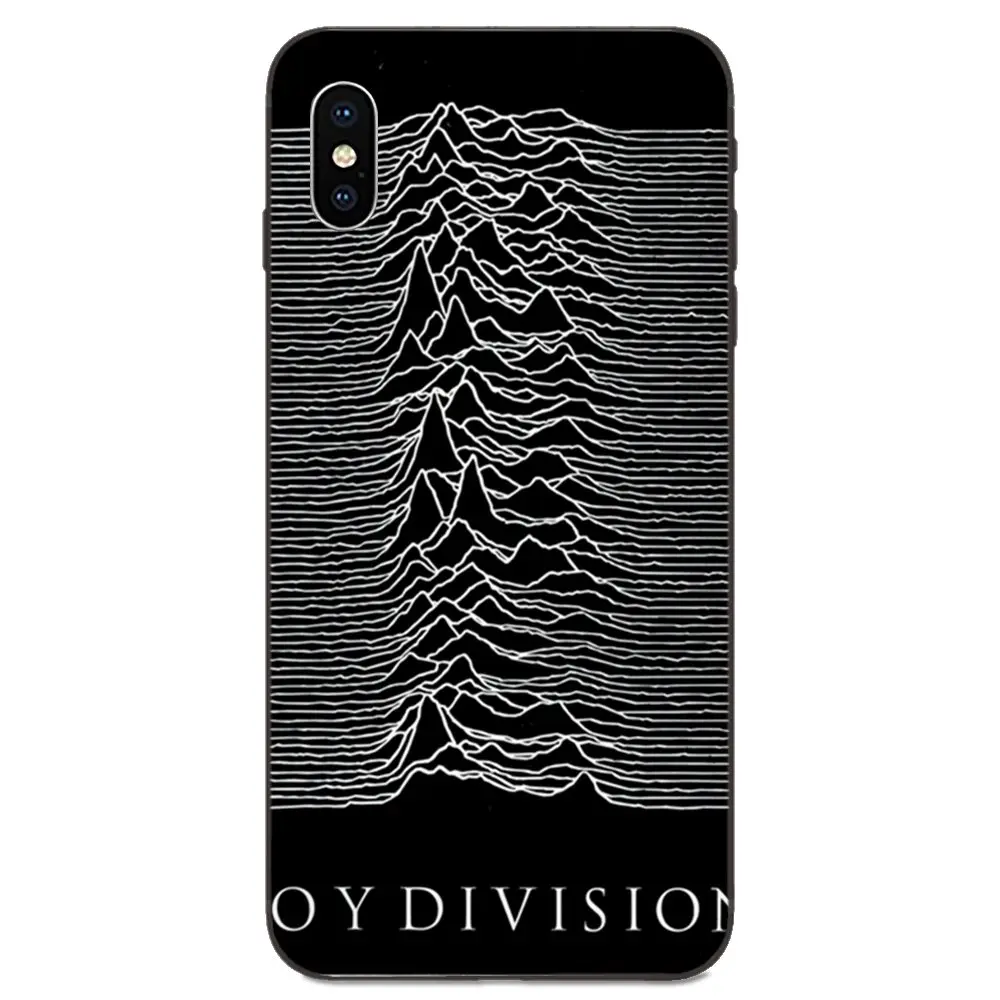 Мягкий силиконовый ремешок для Apple iPhone 11 X XS Max XR Pro Max 4 4S 5 5S SE 6 6S 7 8 Plus Loving Joy Division - Цвет: as picture