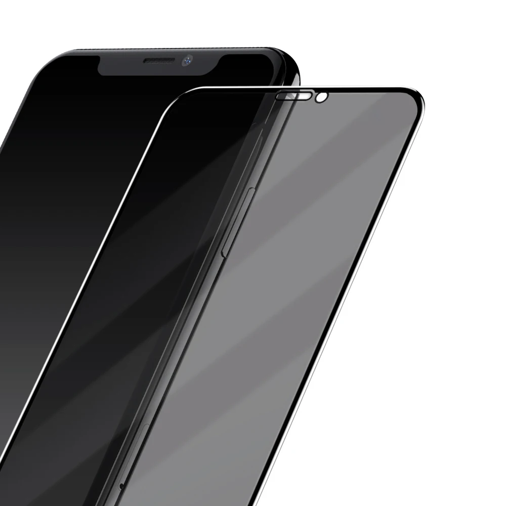 Закаленное стекло Meeker для iphone 7 8 plus X XS max XR стекло 3D антибликовое полное покрытие Защита экрана для iphone X XR XS MAX