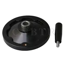 CNBTR бакелитовый задний пульсационный ручной колесный запчасть для станка инструмент 160x18 мм черный