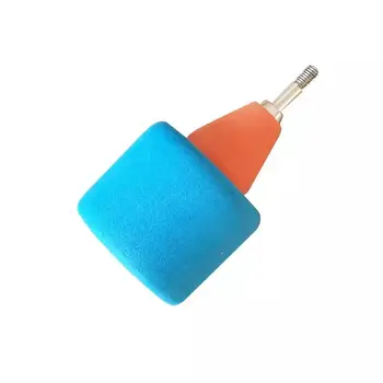 

6pcs Sponge Foam Tipped Hunting Arrowhead Blue Safe Broadhead Tips for CS Archery Battle Tagging Game