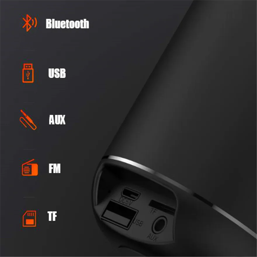 Динамик s Колонка говорящая Bluetooth Som Poratble акустическая система Бумбокс музыкальная Колонка НЧ-динамик беспроводной динамик Саундбар говорящий