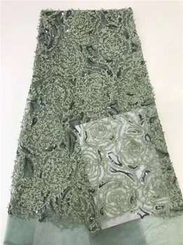 

New arrival African mesh lace French net lace fabric for evening dress PAN110(5yards/lot)