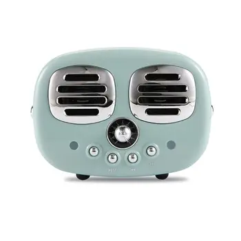

HM12 Retro Smiley Face Bluetooth Speaker Mini Wireless Loudspeaker Crack TF USB
