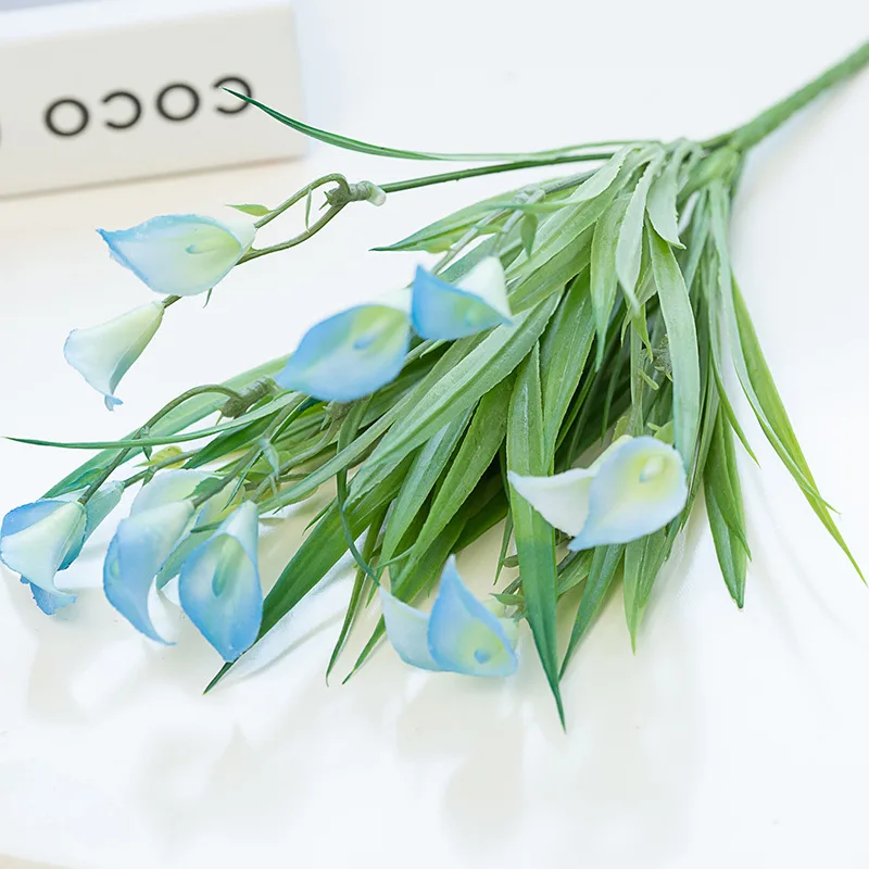 artificial 34cm Pseudo-flower greenery plant grass home decoration plastic water grass artificial greenery artificial plants