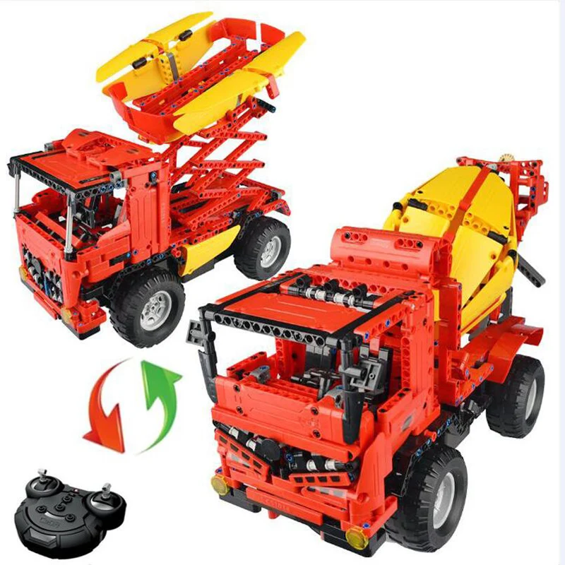 

Screw-In Remote Control Carging Mixer 2in1 Shape Change Fun And Interesting Remote Control Truck Children's Educational Toys