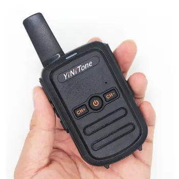 

Yinitone T17 Mini Walkie Talkie PMR446 Radio Vox Handsfree Frs Two Way Radio Mini Walkie Talktie With Vibration US Plug