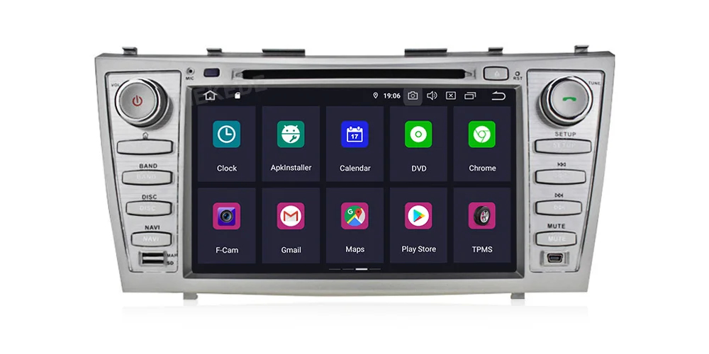 Flash Deal MEKEDE Android9.0 4G RAM 64G ROM RDS Car Multimedia player for toyot camry 2007-2010 Car gps navigator radio RDS wifi 4G 10
