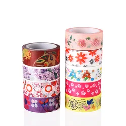 Bande adhésive décorative Pure et fraîche Kawaii, ruban Washi de masquage, étiquette autocollante pour Scrapbooking, papeterie japonaise, 1 pièce/ensemble 
