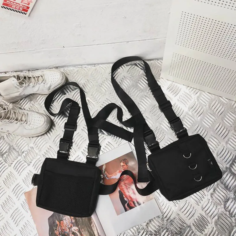 D Waist bag Женская поясная сумка от бренда ALIX, поясная сумка, Мужская тактическая набедренная сумка, уличная Сумка-банан, вместительная сумка на плечо с почками - Цвет: D Waist bag