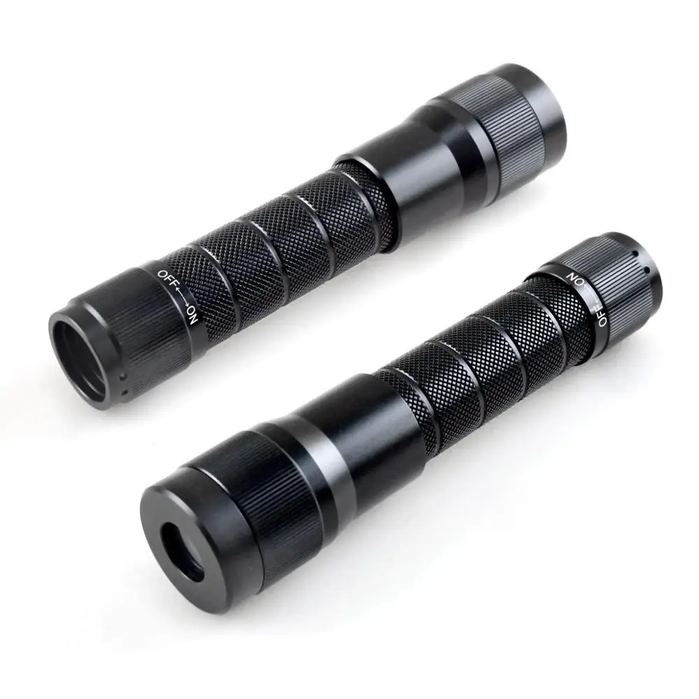 CWLASER водонепроницаемый 405nm фиолетовый/450nm синий/520nm зеленый/650nm Красный Фокусируемый Дайвинг лазерный фонарик(черный