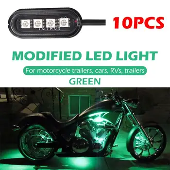 

LED Car Interior Motorcycle Decorative Lights Installation and Disassemble Conveniently Truck Clearance Marker Lamp Kit