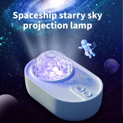 Projecteur de Ciel Étoilé Luminaire Décoratif avec LED d’Intérieur, Haut Parleur Bluetooth Idéal pour une Fête ou une Chambre d’Enfant 