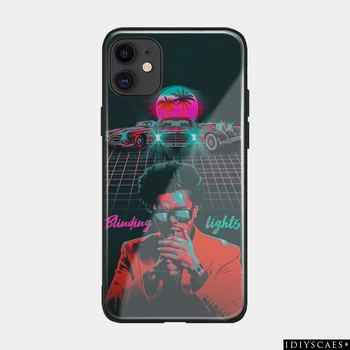 

The Weeknd Blinding lights glass soft silicone Phone case shell cover for Apple iPhone SE 6 6S 7 8 Plus X XR XS 11 Pro Max