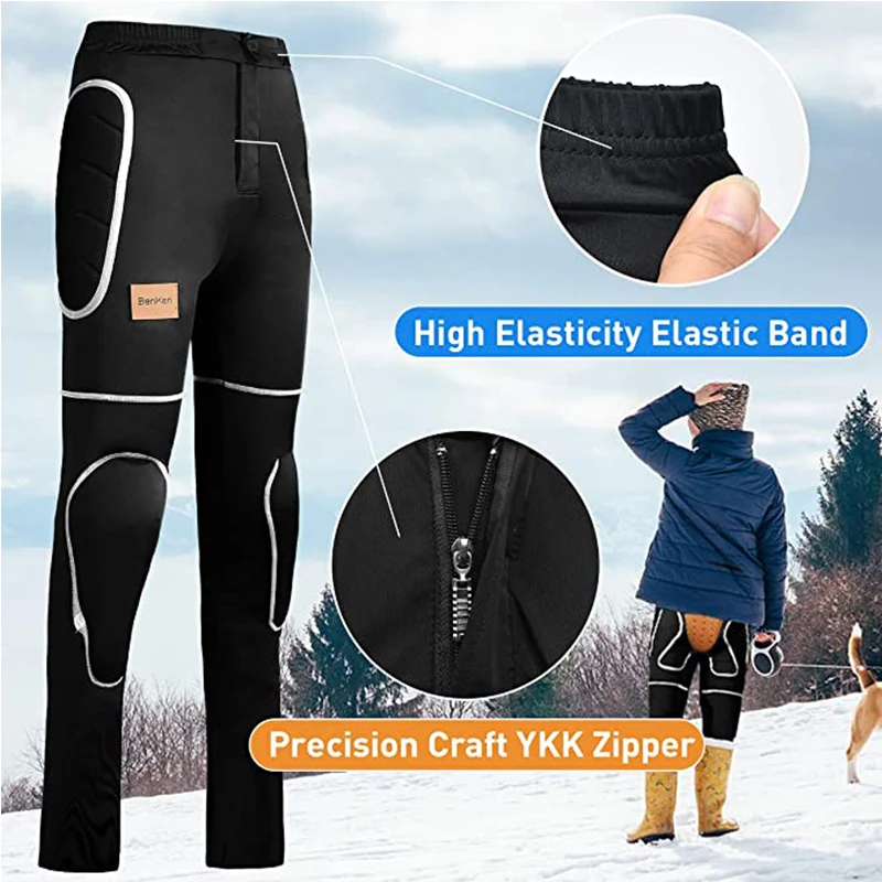 Benken EVA Padded Pants Knee Hip Pads Drop-resistance Protective Equipment  for Snowboarding Outdoor Sports Underwear Shorts - AliExpress