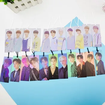 

KPOP Produce X 101 X ONE X1 Combination Same mini album flying quantum leap black and white bookmark small card same photo card