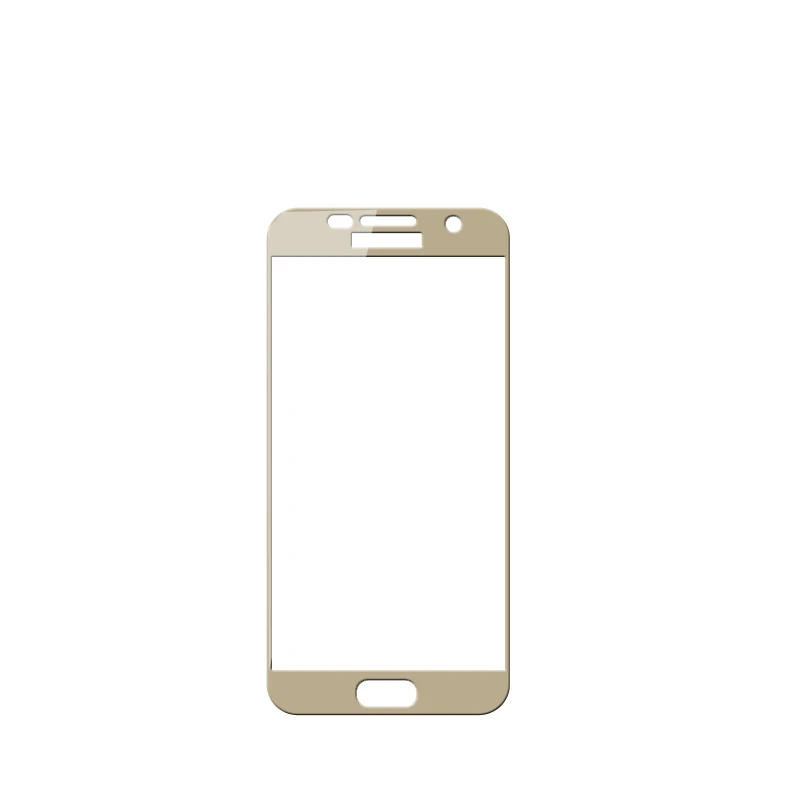 2 шт Для samsung S7 стекло полное покрытие закаленное стекло для samsung Galaxy S7 защита экрана защитное стекло - Цвет: Золотой