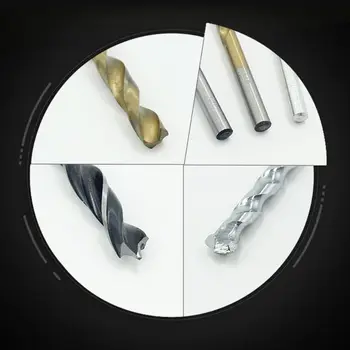 

Twist Drill Bits Set of 16pcs Titanium Coated HSS Drill Bit Kit, Straight Shank Y51B