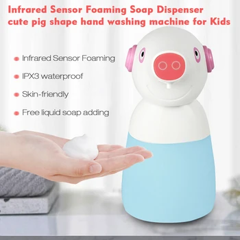 

Foaming Soap Dispenser Cute Hand Liquid Foaming Pump Wall-mounted Automatic Soap Dispenser Hand Washing Machine Infrared Sensor