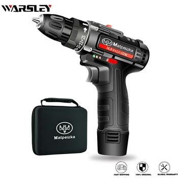 

16.8V Electric Screwdriver Lithium Battery Cordless Electric Drill Two Speed DIY Mini Driver Household Power Tools