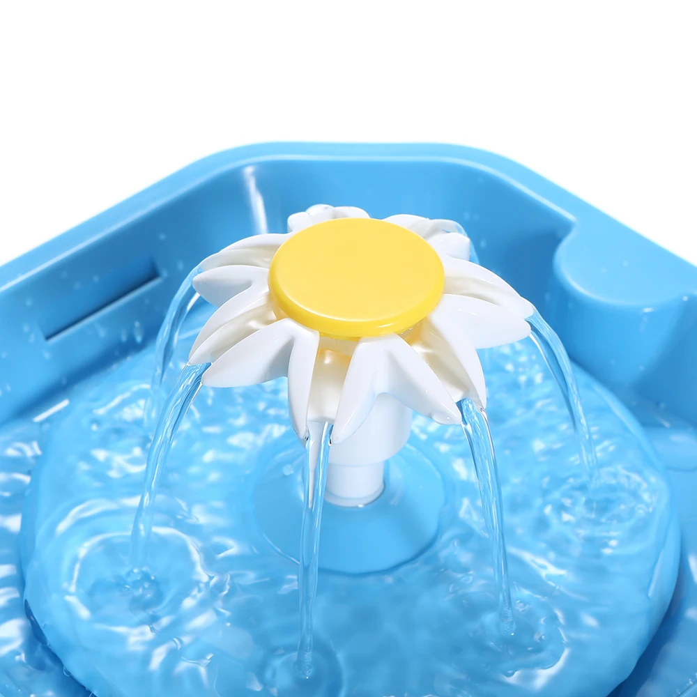 Автоматический фонтан для воды для кошек 1.6л Электрический фонтан для воды для собак миска для питья домашних животных с подушечкой для питья кошек диспенсер для питья