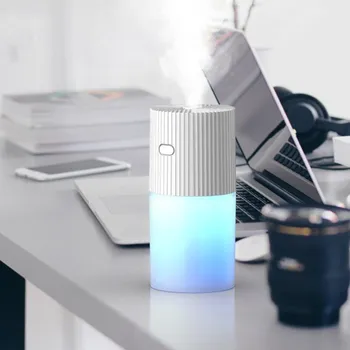 

300ML Ultrasonic Air Humidifier Aromatherapy Essential Oil Diffuser, used for home car USB mist manufacturer, with luminous arom