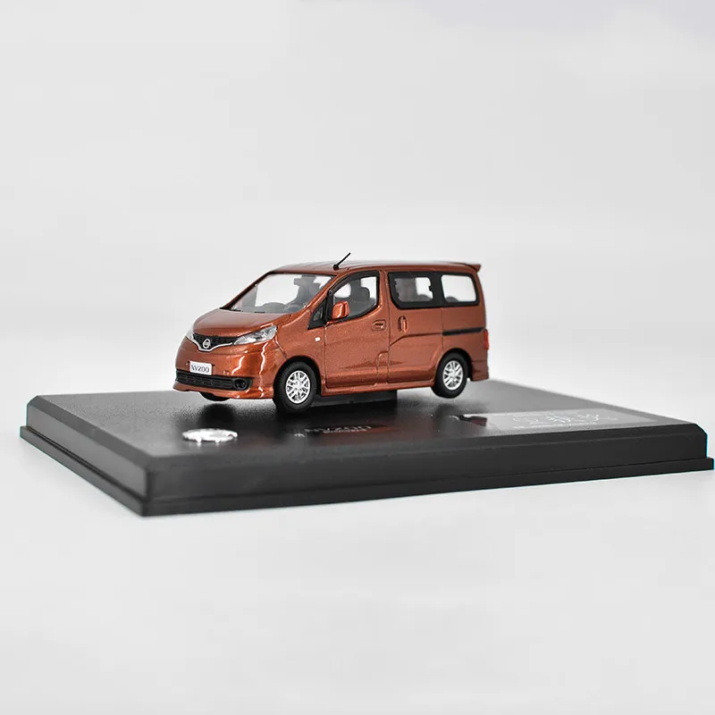 Высококачественная оригинальная модель из сплава 1:43 NISSAN NV200, усовершенствованная коллекция в подарок, литая под давлением металлическая модель автомобиля - Цвет: Оранжевый