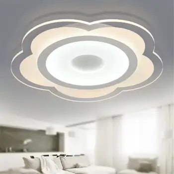 

15W Flower Shape Acrylic LED Ceiling Light Living Room Bedroom Home Lamp Modern LED Ceiling Lamp