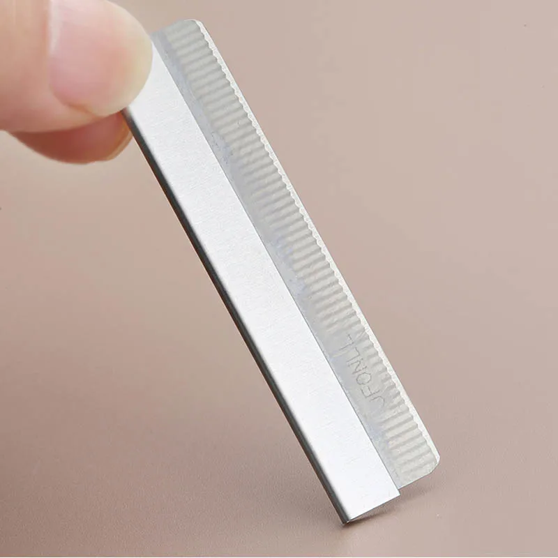 100pcs Stainless Steel Scraper Eyebrow Blade Knife Professional Razor Hair Blade Tattoo Eyebrow Trimmer Makeup Beauty Tools 5