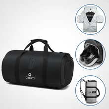 Многофункциональная Большая вместительная мужская сумка для путешествий, водонепроницаемая сумка для путешествий, сумка для хранения багажа с сумкой для обуви