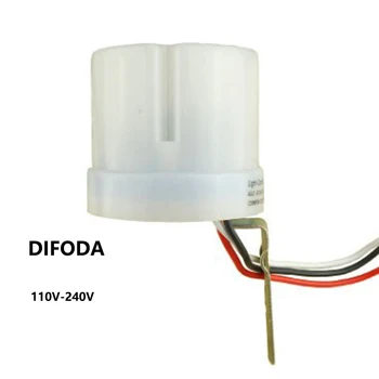 

110v-240v Brand New 25A Dusk till Dawn Automatic Photocell Light Sensor Detector Switch Lights switch controller waterproof