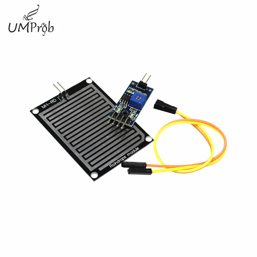 Модуль обнаружения капель воды 3 5 В датчик влажности и дождя для arduino|Датчики| |