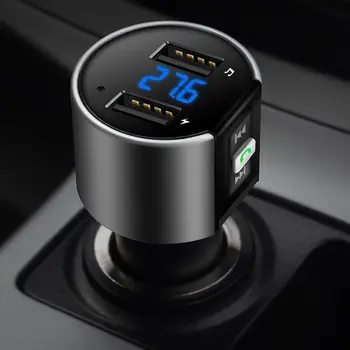 

Dual USB Charger Car Bluetooth FM Transmitter MP3 Player Radio Adapter Kit Bluetooth Car FM Transmitter Accessories