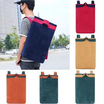 

2019 Large Bagpack Fashion Women's Back Pack Mochila Mujer Outdoor Simple Zipper Contrast Color Backpack Plecak Travel Bag #C10