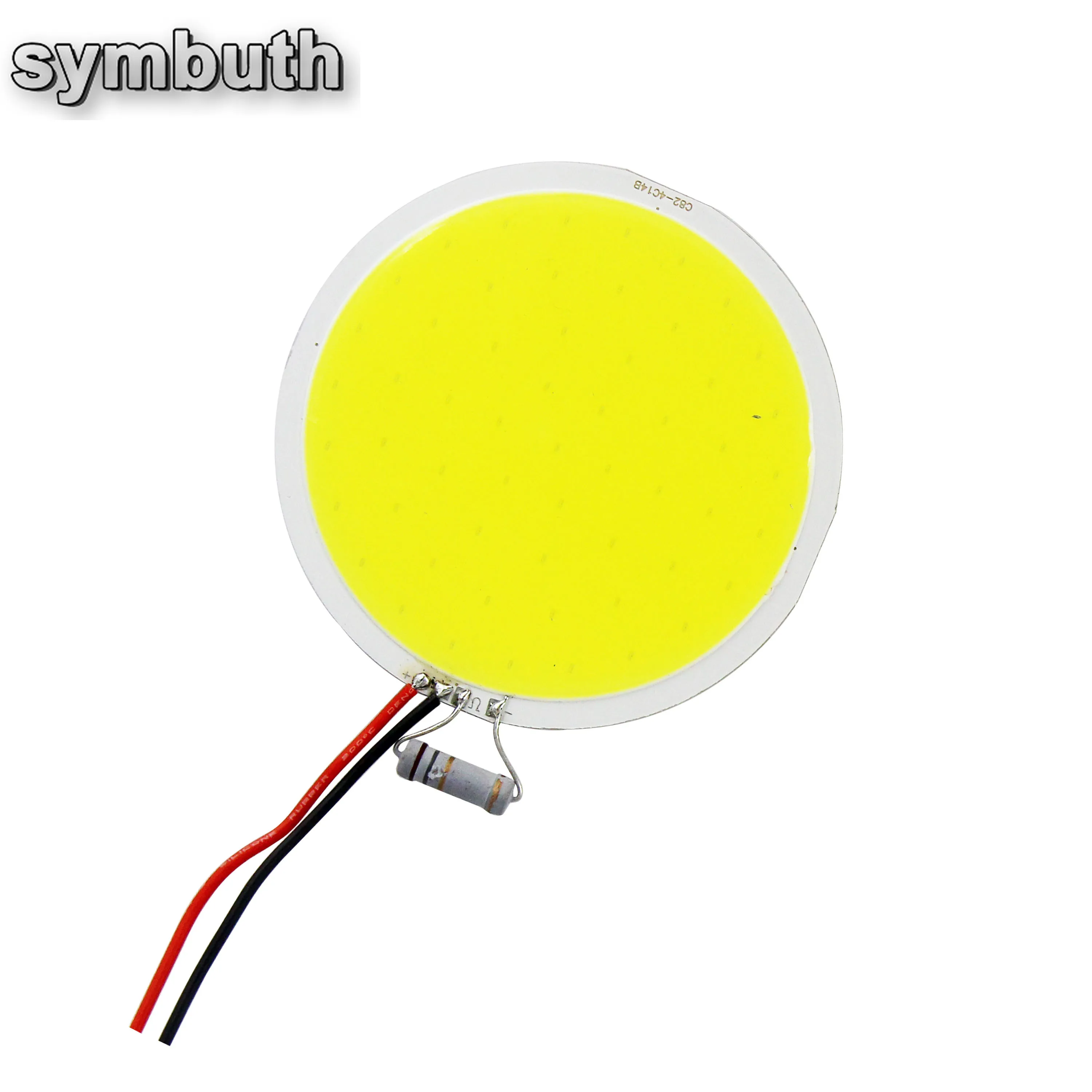 DC 12V 라운드 LED 패널 LED COB 모듈 82mm COB LED 칩 온보드, 8w 전구 발광 다이오드 DIY 자동차 램프 콜드 화이트 6500k