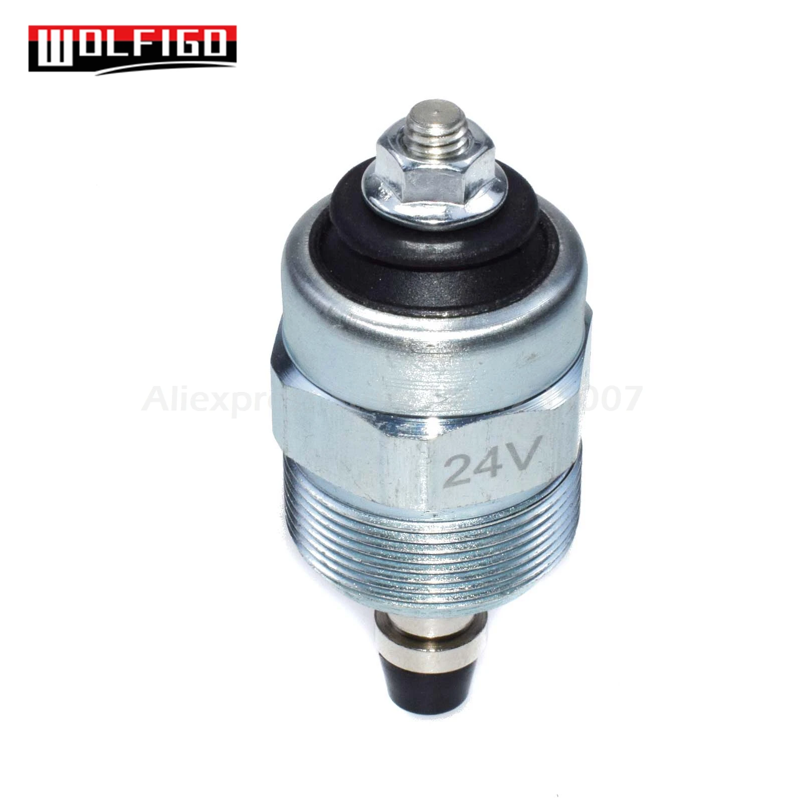 WOLFIGO Соленоидный клапан для Cummins топливный насос 24 В 0330001016,096030-0080,096030-0170,146650-0820,146650-1320