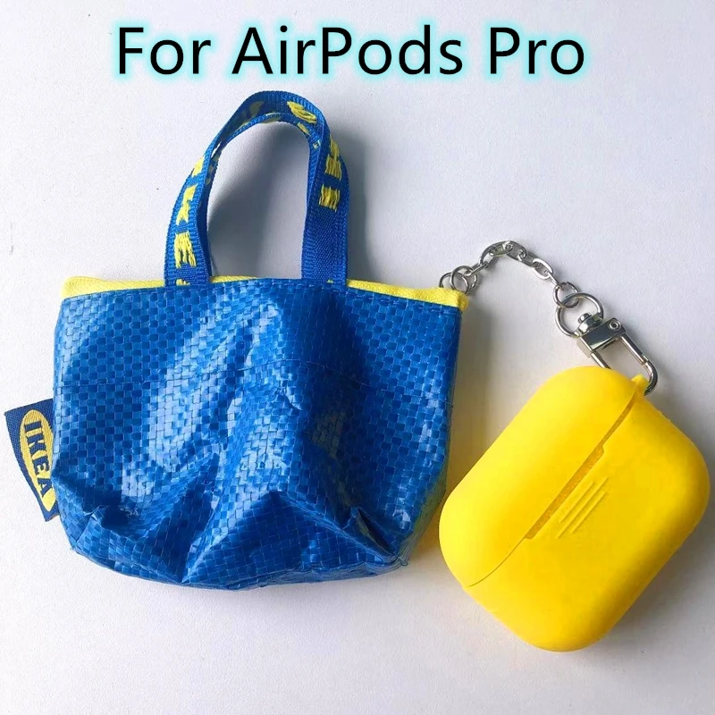 For AirPods Pro Роскошная мини сумка Портмоне Мягкие силиконовые чехлы для Apple AirPods Pro Чехол для наушников Bluetooth Air Pods 3 2 Защита Крышки - Цвет: For AirPods Pro