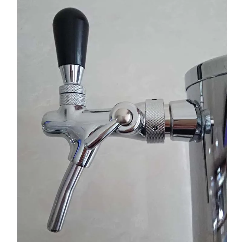 One Way Stainless Steel Beer Tower Set with Compensator Beer Tap / Faucet,beer brewing accessories