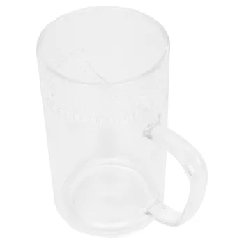 

Heat Resistant Glass Tea Cup Transparent Mesh Teacup Tea Strainer Infuser Clear Drinking Mug Portable Water Bottle (300ml Withou