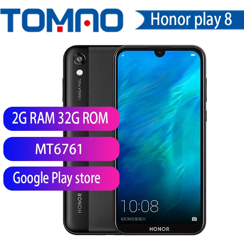 Смартфон Honor Play 8 2+32ГБ | Мобильные телефоны и аксессуары
