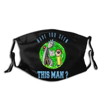 

Hip Hop Evil Rick And Morty Windproof Mask Designed With Replaceable Filters
