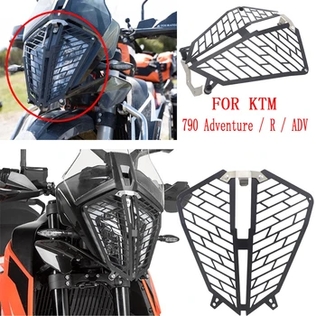 

FOR KTM 790 Adventure / R ADV Motorcycle Accessories Headlight Protection Guard Cover Aluminum