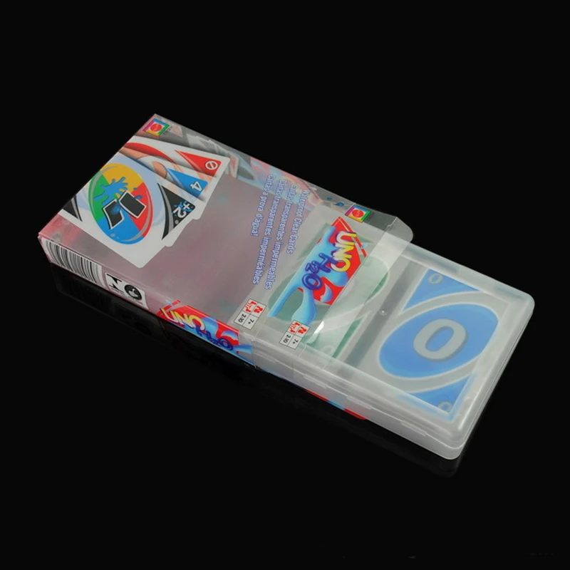PVC Cards Table Game For Family Fun Topsale Puzzle Games Entertainment Party Board Game Poker Playing Cards Gift Plastic Box P08