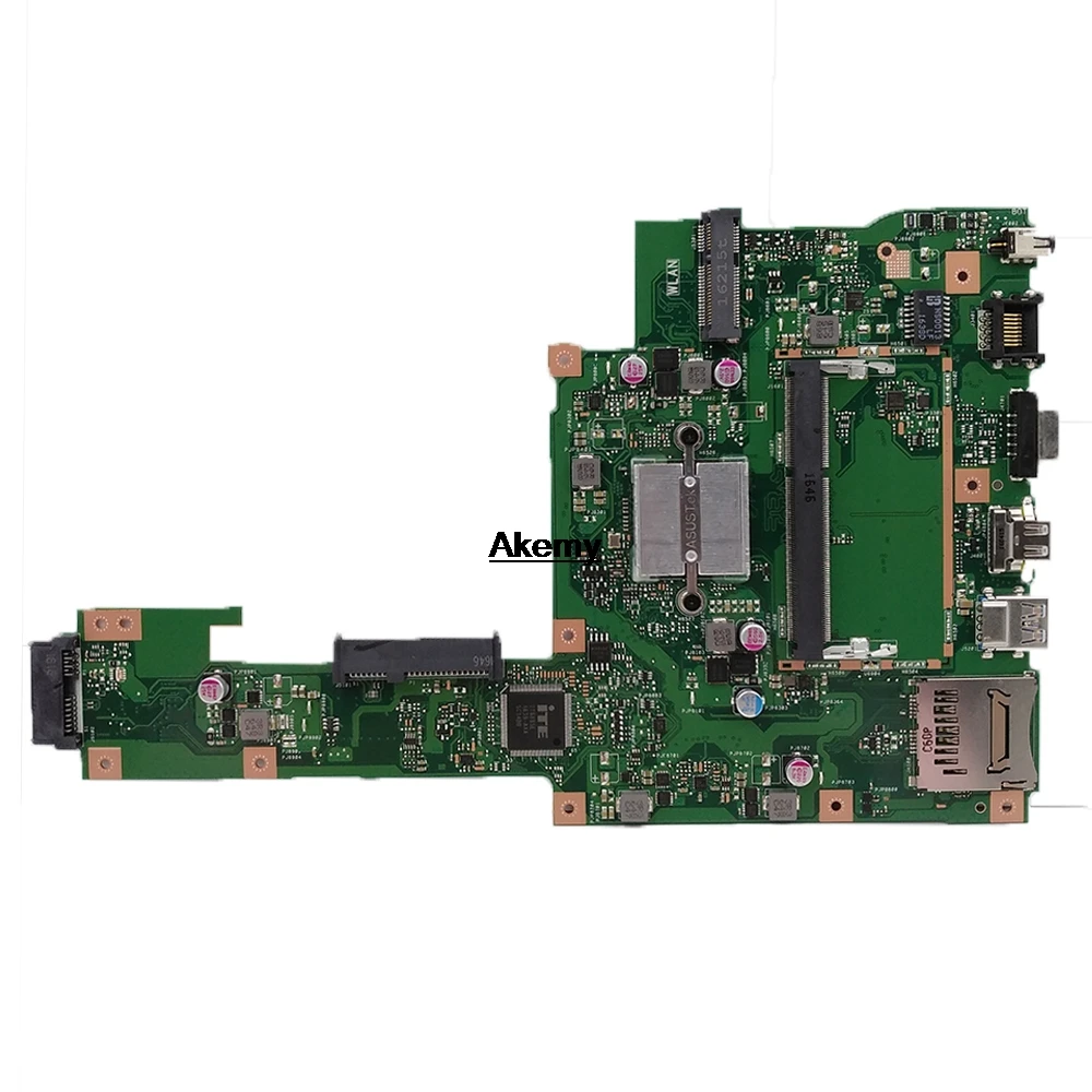  New  Akemy X553SA Motherboard W/ N3700/N3710 CPU For ASUS X553SA X553S X553SA F553S A553S Mainboard
