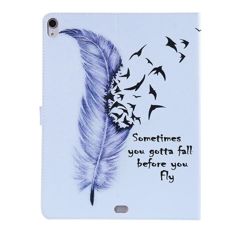Wekays для Apple iPad Pro 12," мультфильм кошка дерево кожаный чехол для Coque Apple iPad Pro 12,9 дюйма чехол для телефона